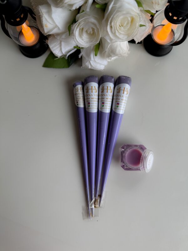 3 organic henna cone 1 nailcone 1 aftercare
