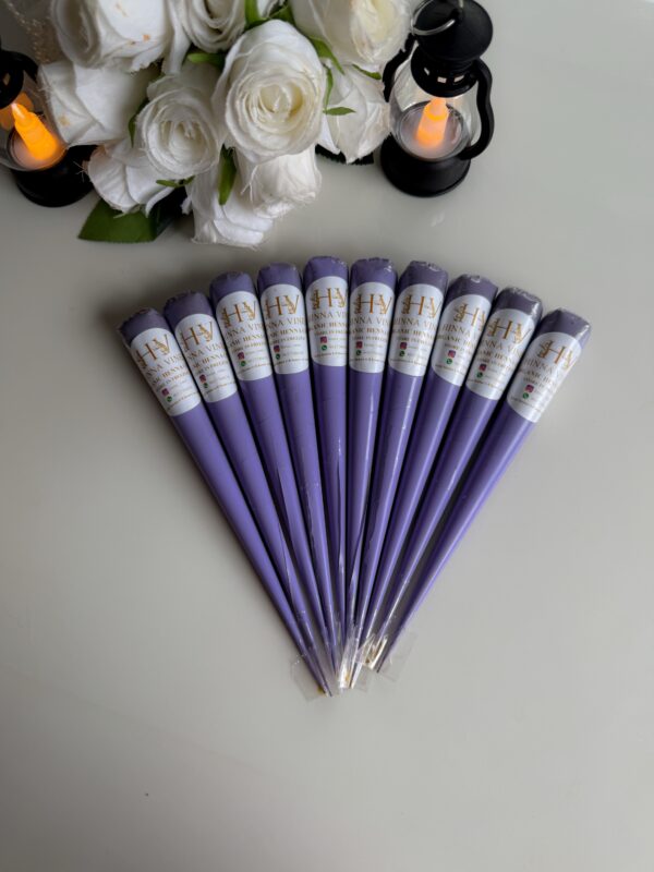 10 organic henna cones (1 cone 25g)