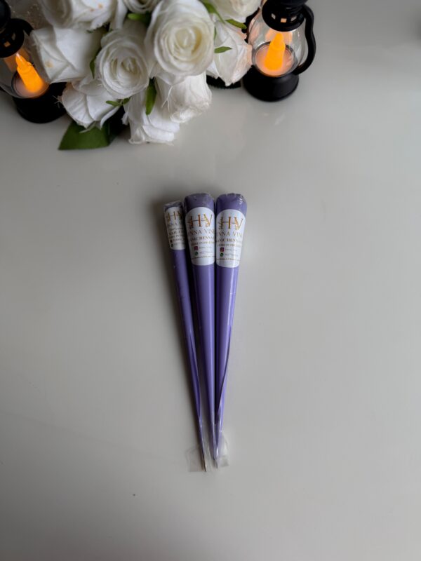 2 organic henna cone 1 nailcone