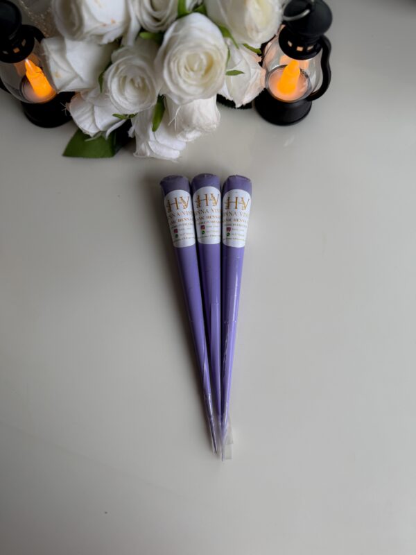 3 organic henna cones (1 cone 25g)