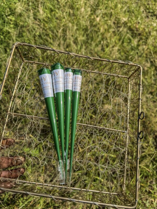 Henna kit (2 Bridal hand cone 2 nailcone)