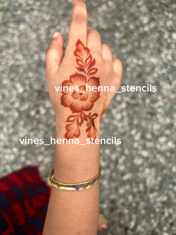 kids henna stencil k6