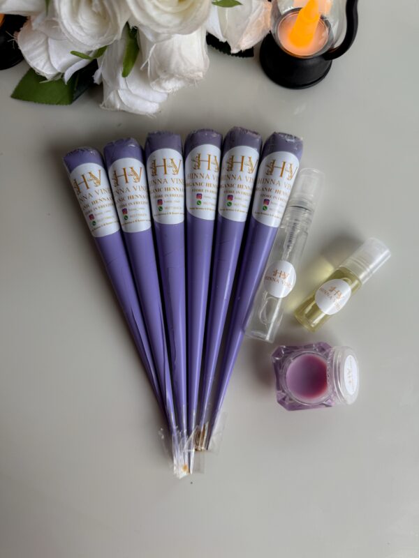 6 organic henna cone 3 aftercares
