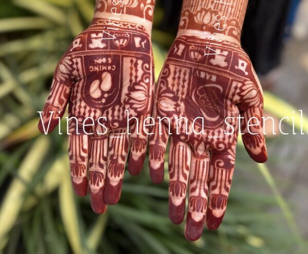 Mom to be (palm portion only) 2 hand B12 -h