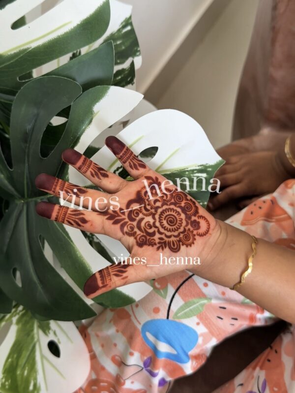 Kids henna stencil k11