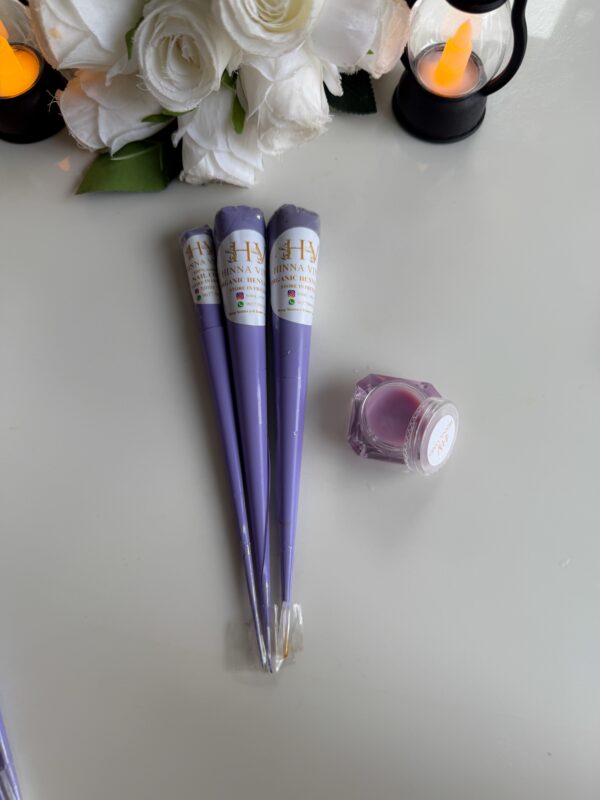 2 organic henna cone 1 nailcone 1 aftercare balm