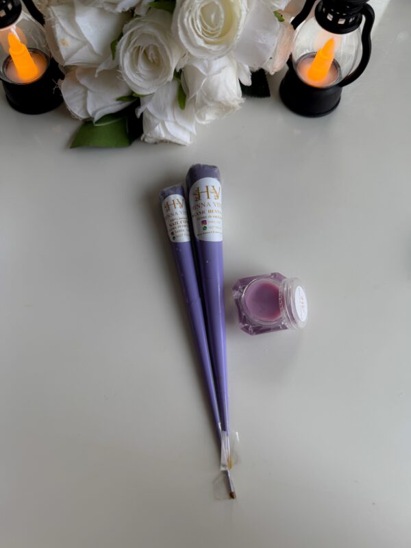 1 organic henna cone 1 nailcone 1 aftercare
