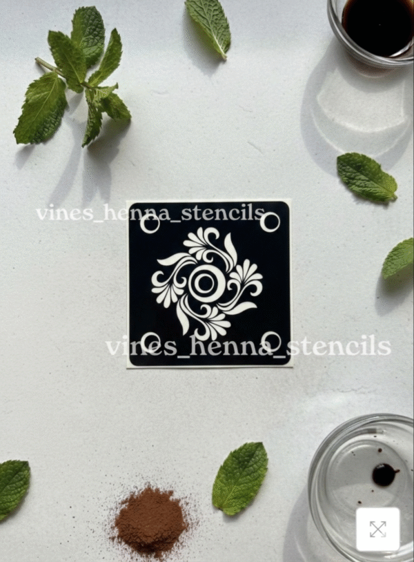 kids henna stencil (k14)