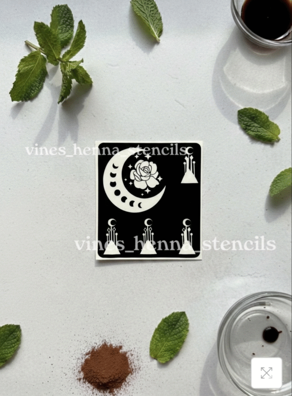 kids henna stencil (k15)
