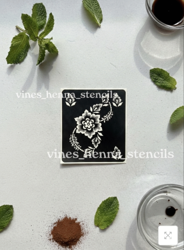 kids henna stencil (k16)