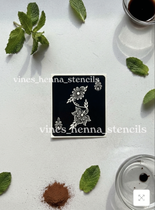 kids henna stencil (k18)