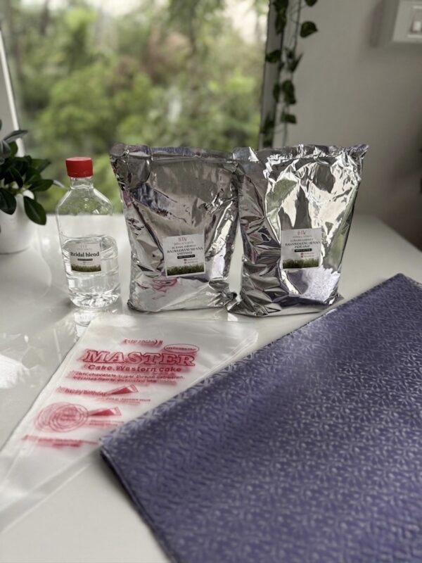 Big henna making kit with bridal blend oil