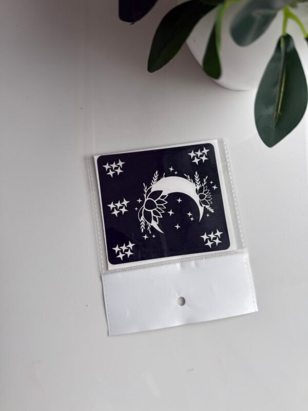 Kids henna stencil k29