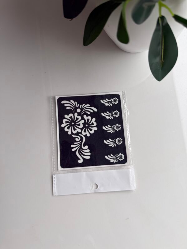 Kids henna stencil k26