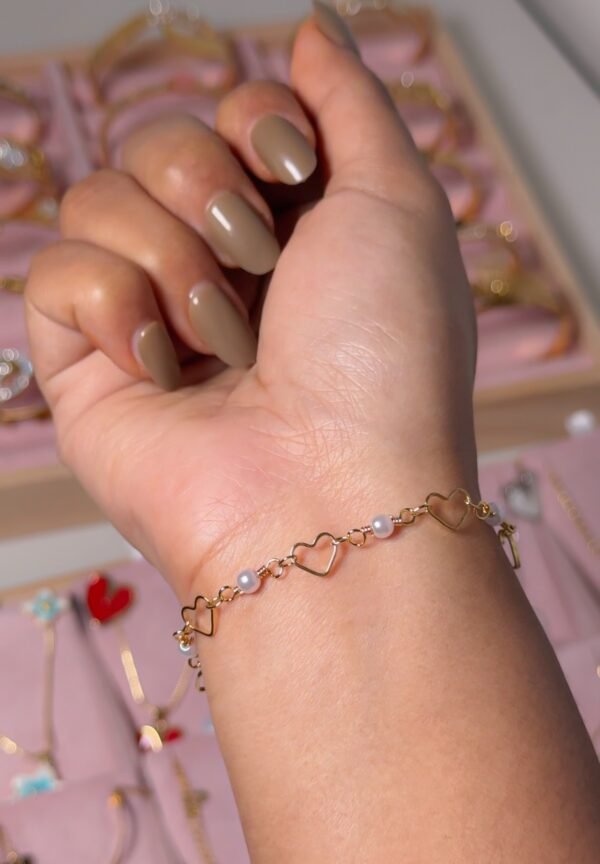 Pearl Heart bracelet