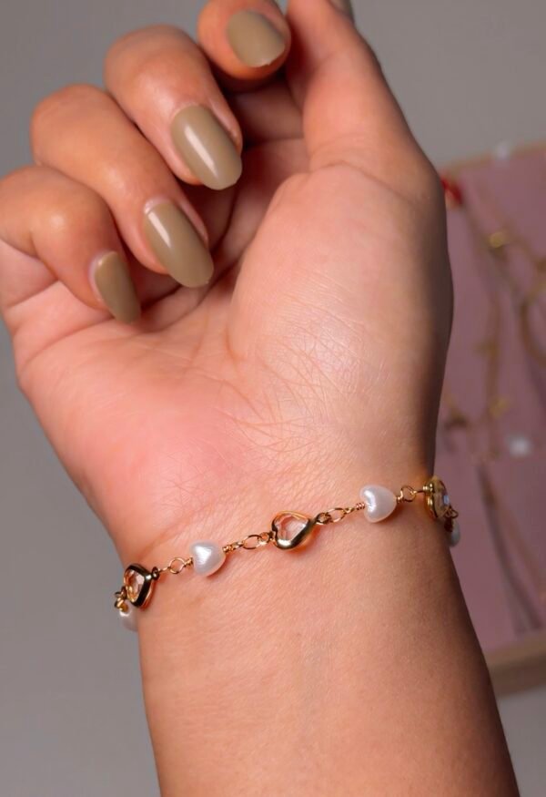Crystal Heart Bracelet
