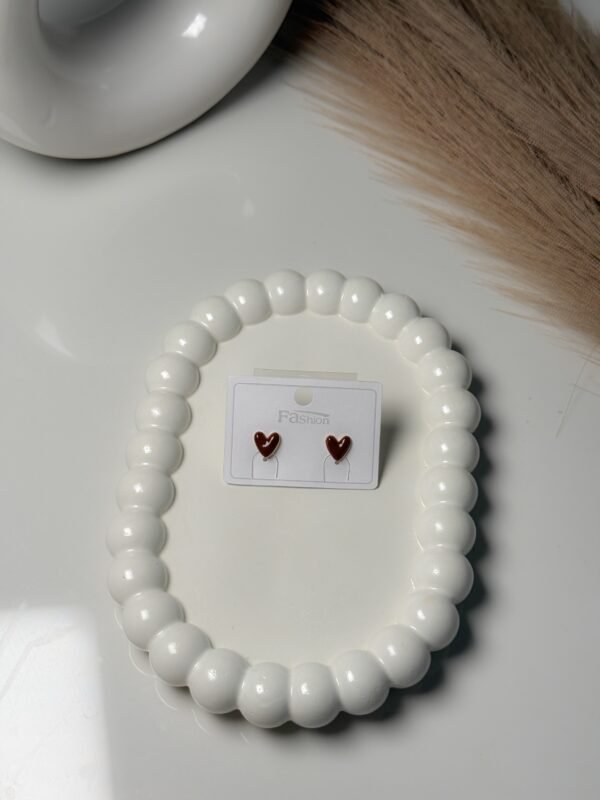 Red Heart Earrings