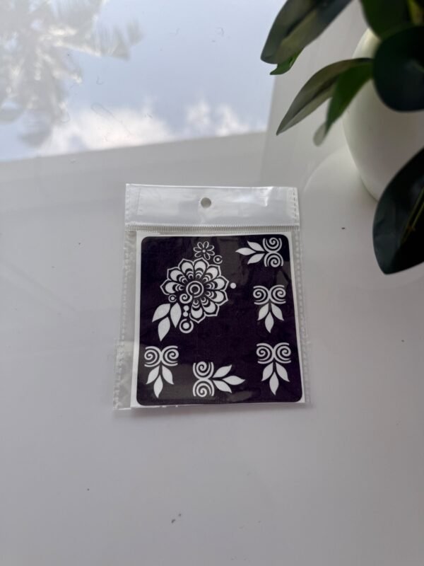 kids henna stencil (k5)