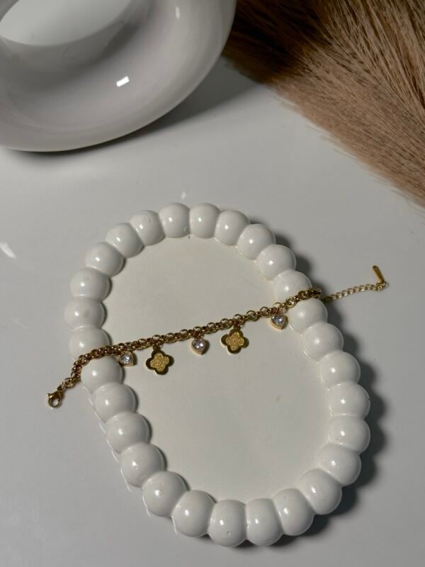 Golden Clover Bracelet